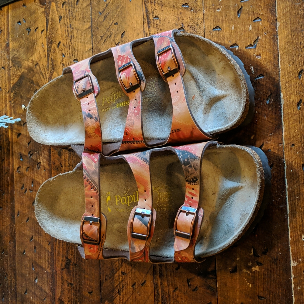 Papillio by Birkenstock triple strap